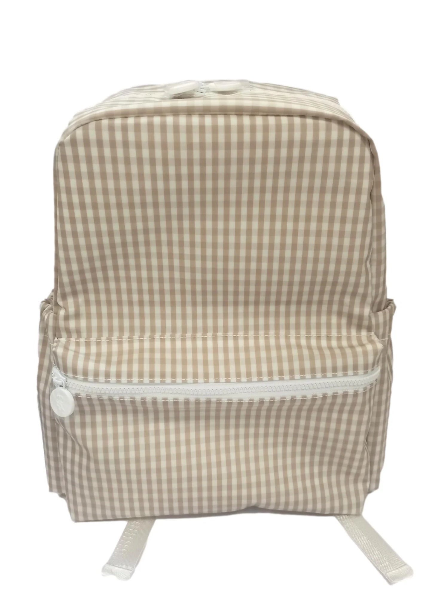 Custom Gingham TRVL Backpacker - Nottingham Embroidery