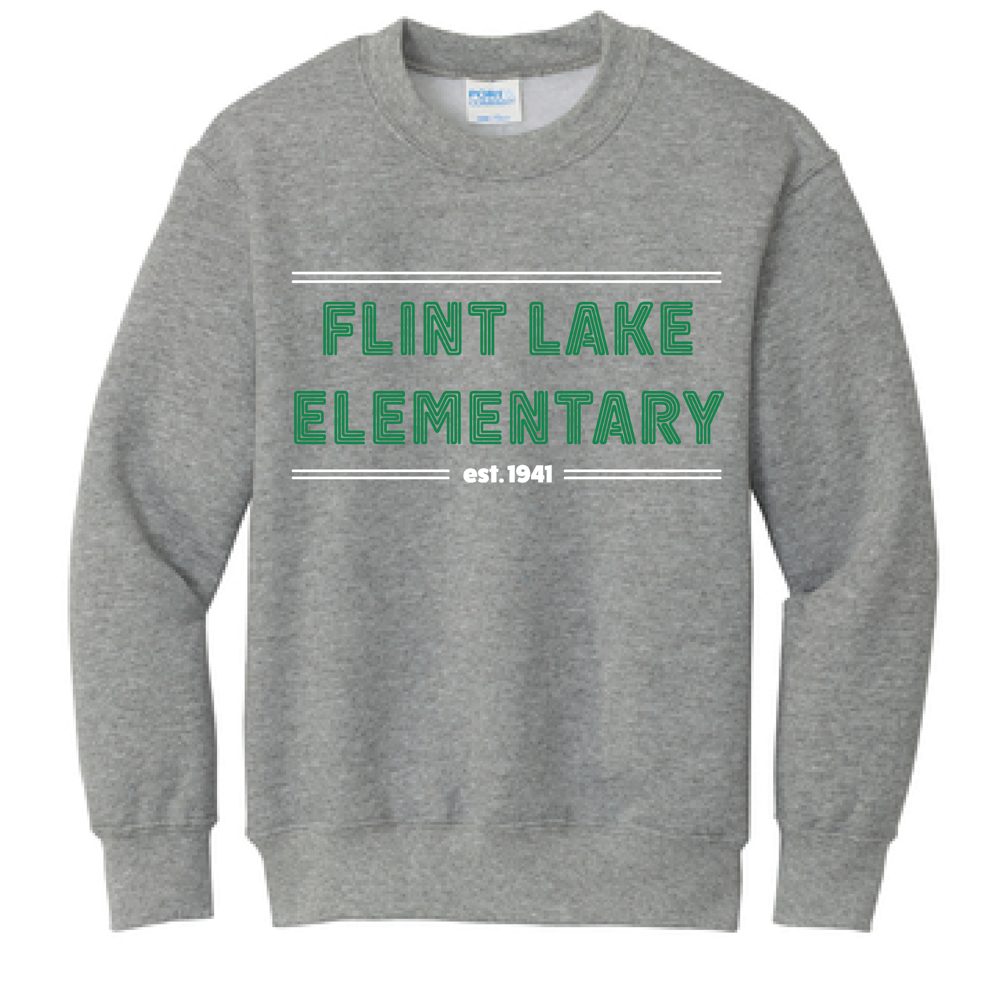 Flint Lake Elementary School | Flint Lake Est. Shirt - Nottingham Embroidery