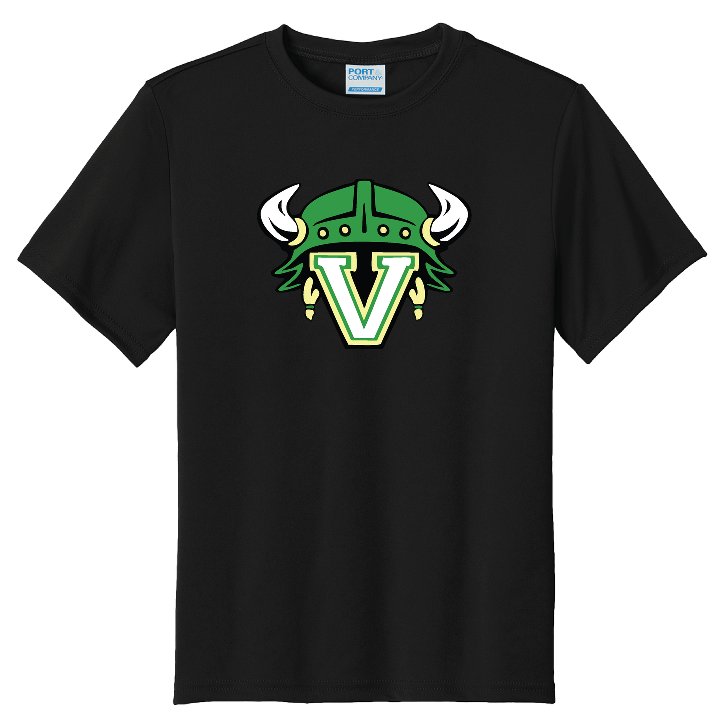 Valparaiso Vikings | Performance T-Shirt - Nottingham Embroidery