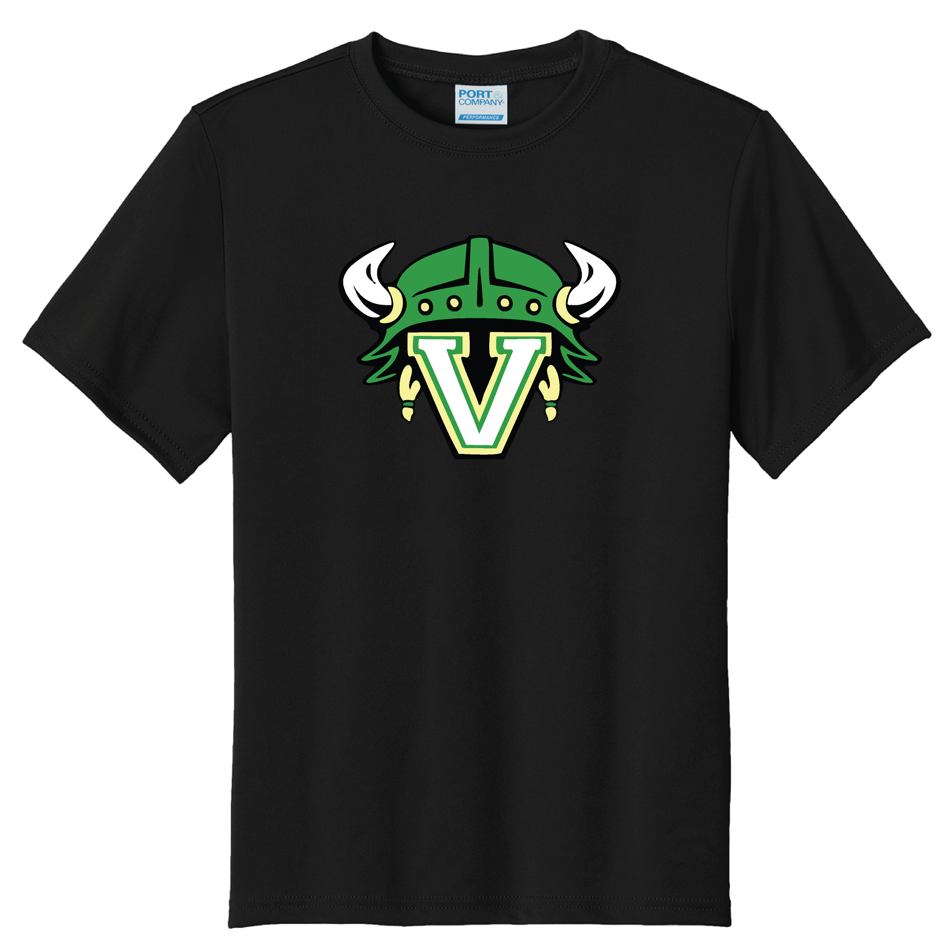 Valparaiso Vikings | Performance T-Shirt - Nottingham Embroidery