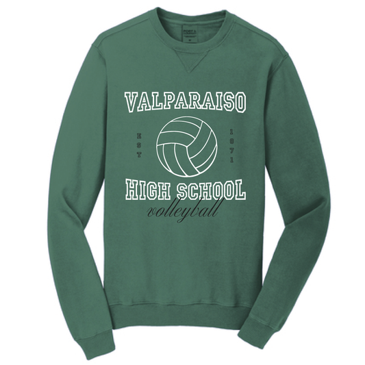 Valparaiso High School: Volleyball Vintage Crewneck