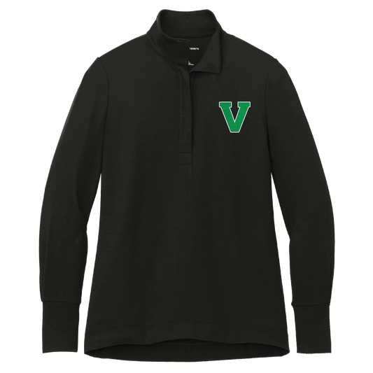 Valparaiso | Embroidered Fairway 1/4 Zip - Nottingham Embroidery
