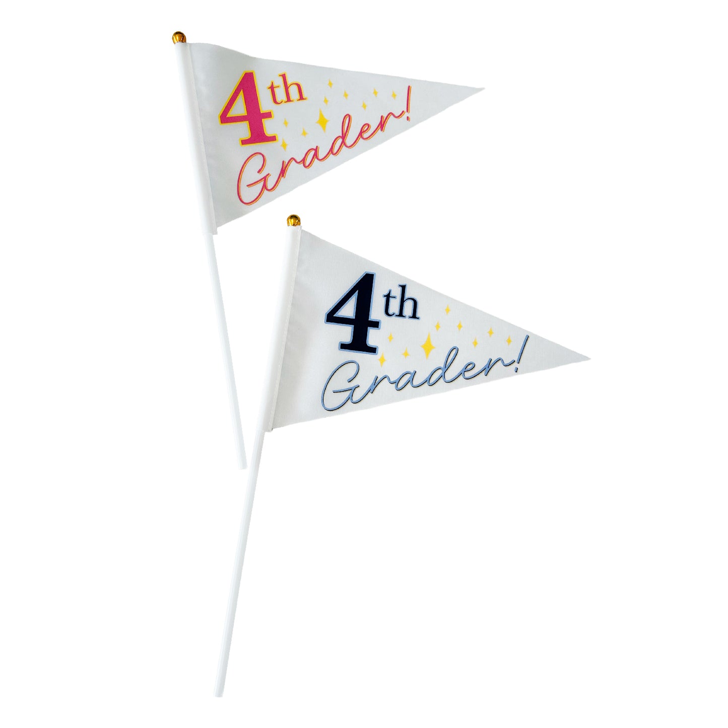 Back to School: Grade Pennant Flag