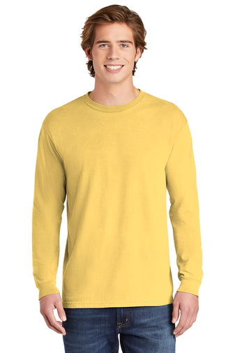 Custom Comfort Colors ® Heavyweight Ring Spun Long Sleeve Tee - Nottingham Embroidery