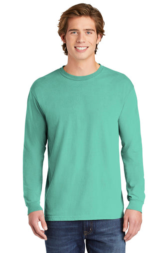 Custom Comfort Colors ® Heavyweight Ring Spun Long Sleeve Tee - Nottingham Embroidery