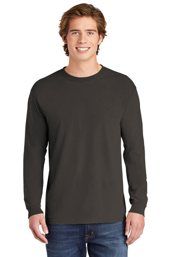 Custom Comfort Colors ® Heavyweight Ring Spun Long Sleeve Tee - Nottingham Embroidery
