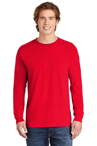 Custom Comfort Colors ® Heavyweight Ring Spun Long Sleeve Tee - Nottingham Embroidery