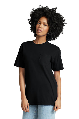 Custom Comfort Colors® Heavyweight Ring Spun Pocket Tee - Nottingham Embroidery