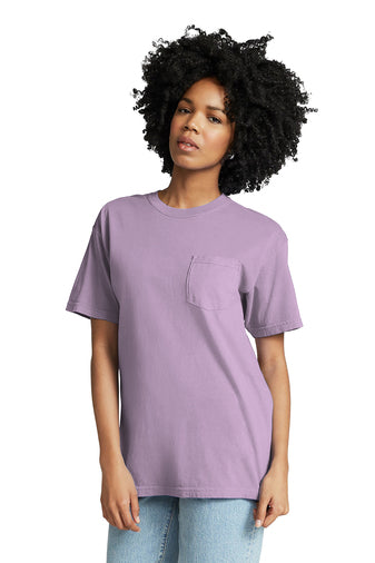 Custom Comfort Colors® Heavyweight Ring Spun Pocket Tee - Nottingham Embroidery