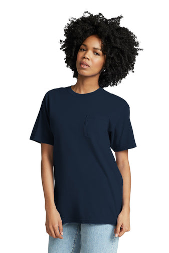 Custom Comfort Colors® Heavyweight Ring Spun Pocket Tee - Nottingham Embroidery