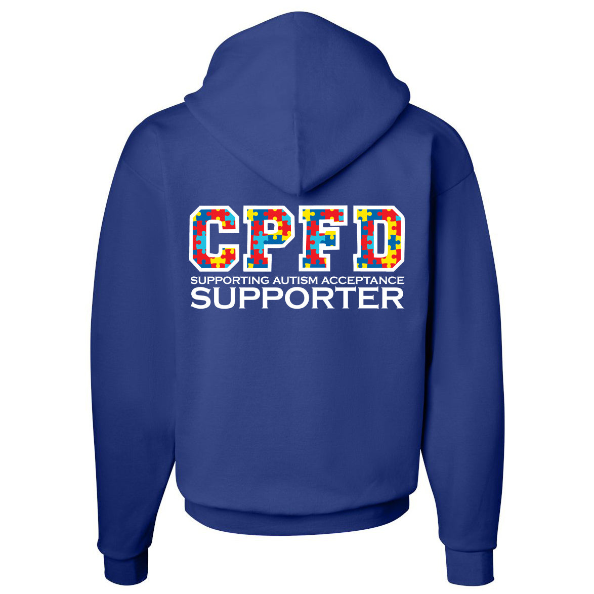 Crown Point Fire Supporters: Autism Acceptance Shirt