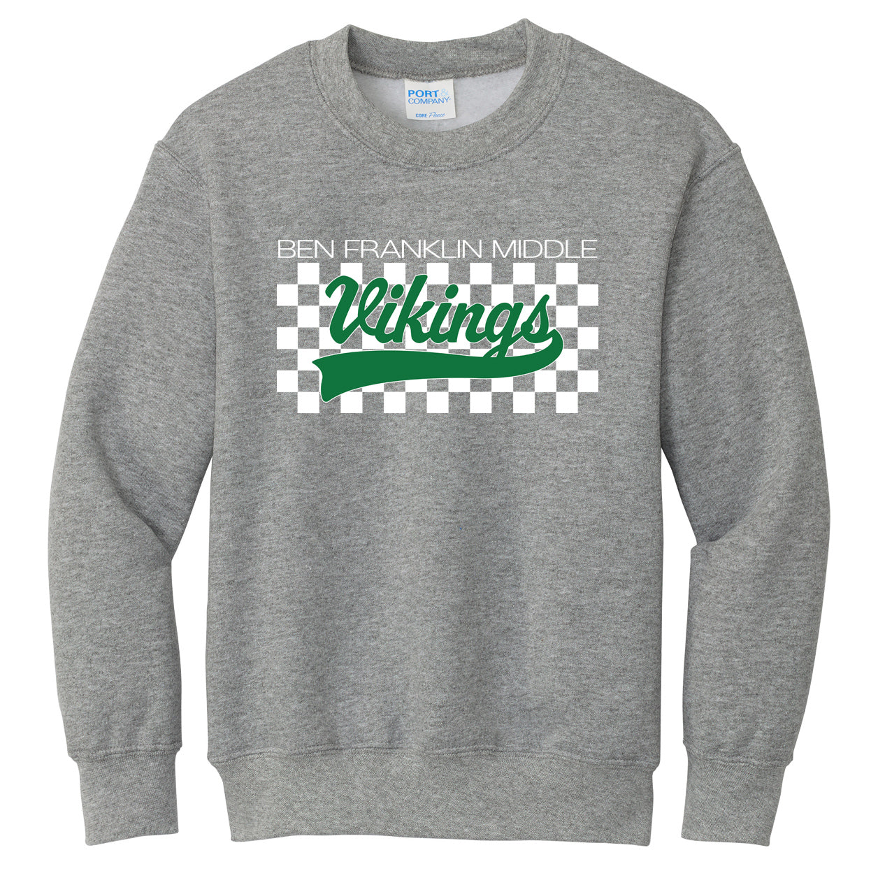 Ben Franklin Middle School: Checkered Shirt