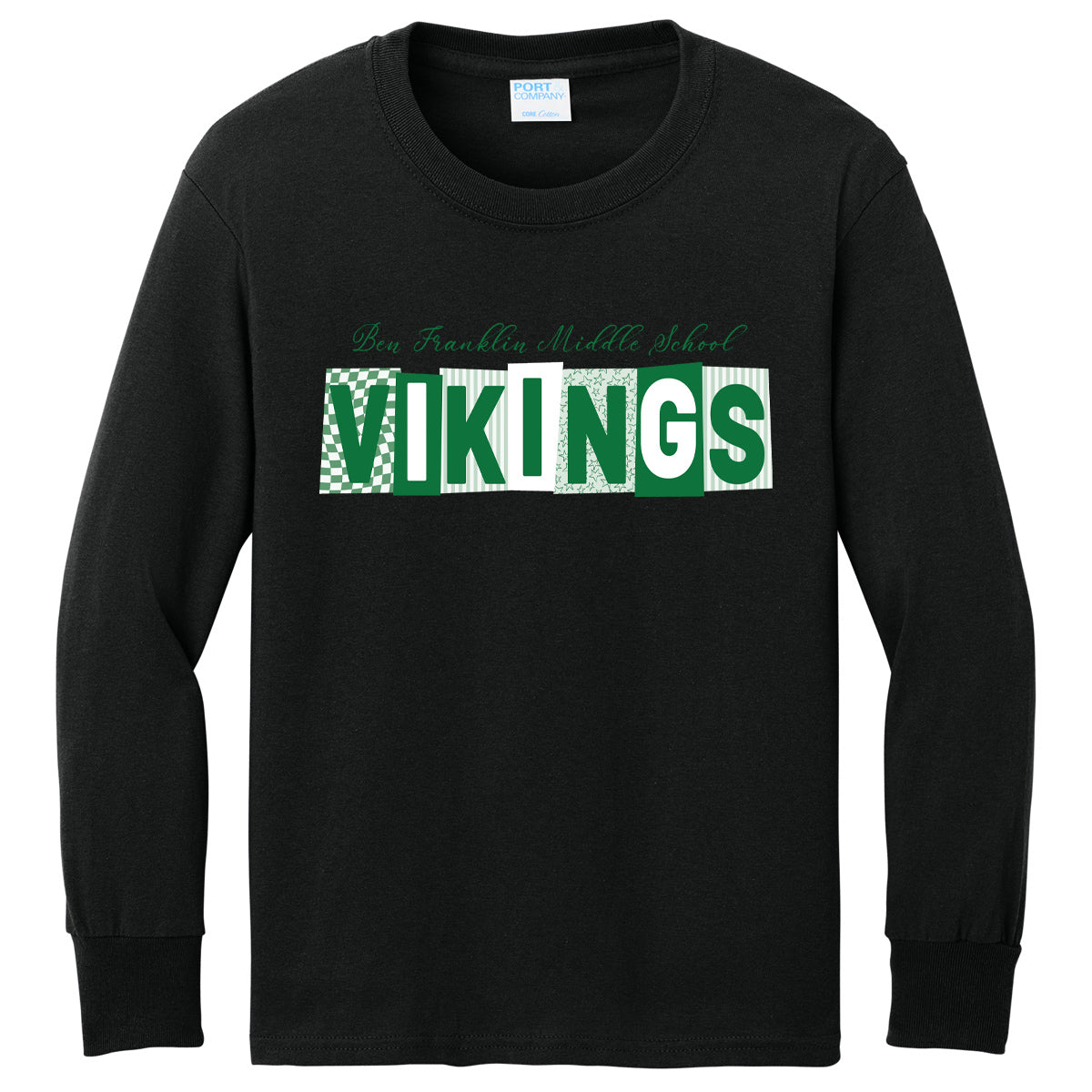 Ben Franklin Middle School: Collage Shirt