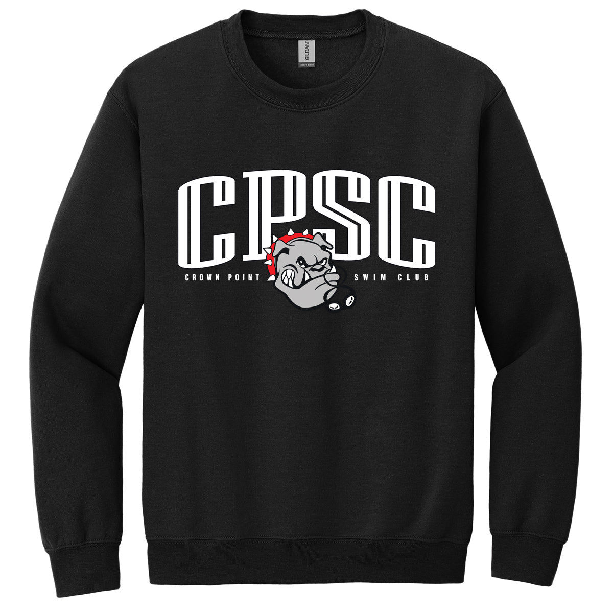 Crown Point Swim Club: Logo Crewneck Sweatshirt