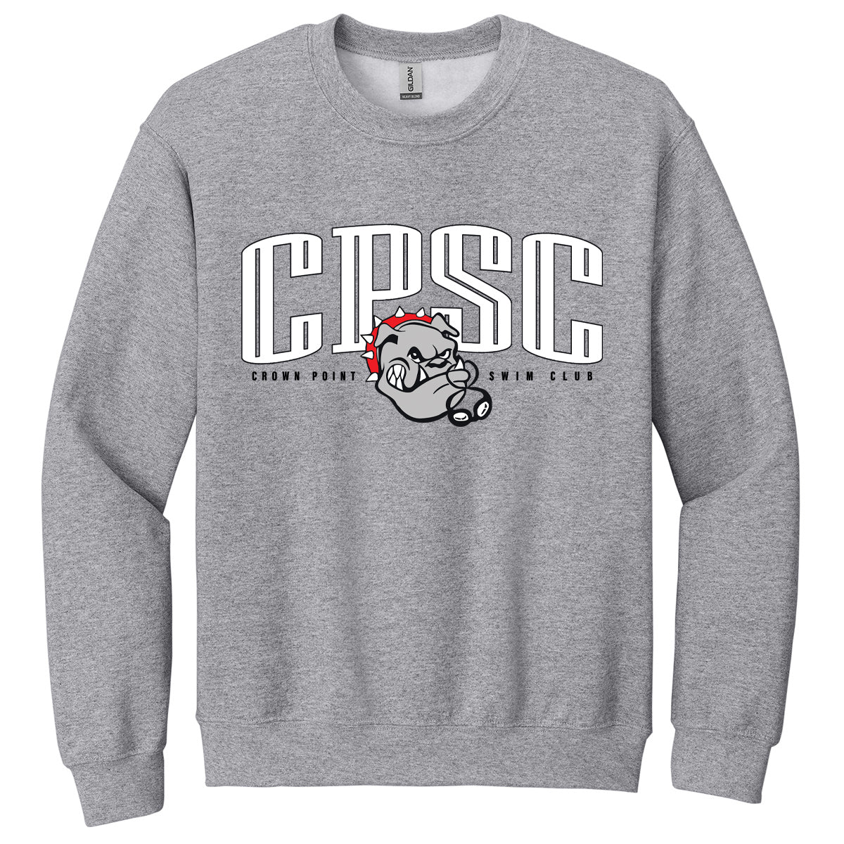 Crown Point Swim Club: Logo Crewneck Sweatshirt