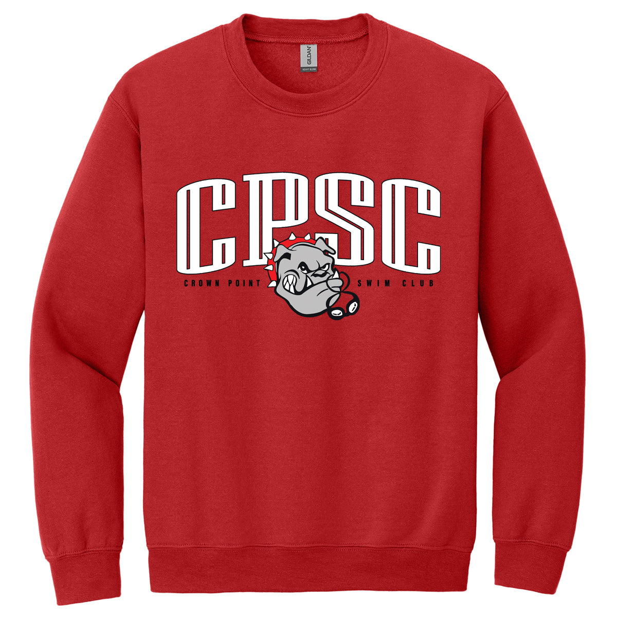Crown Point Swim Club: Logo Crewneck Sweatshirt