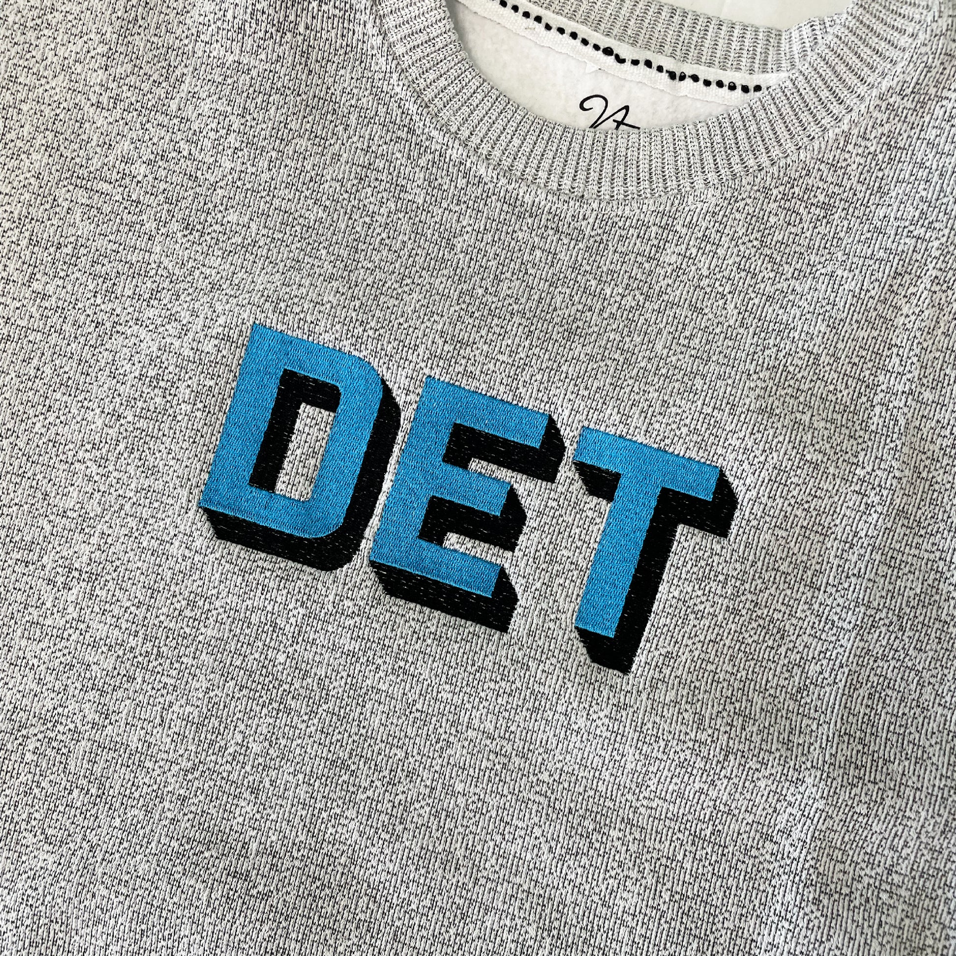 detroit lions football embroidery sweater