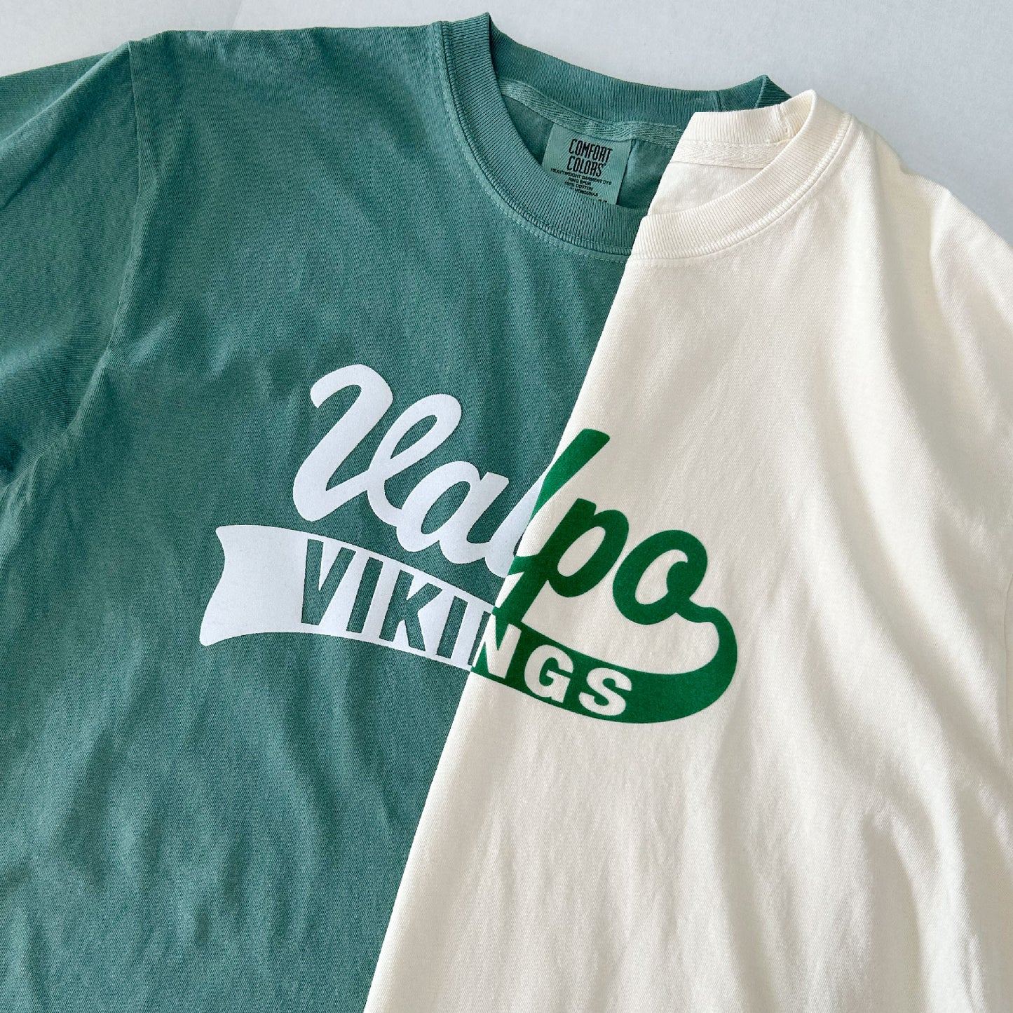 Valparaiso Vikings: Soft Flock Varsity Tee