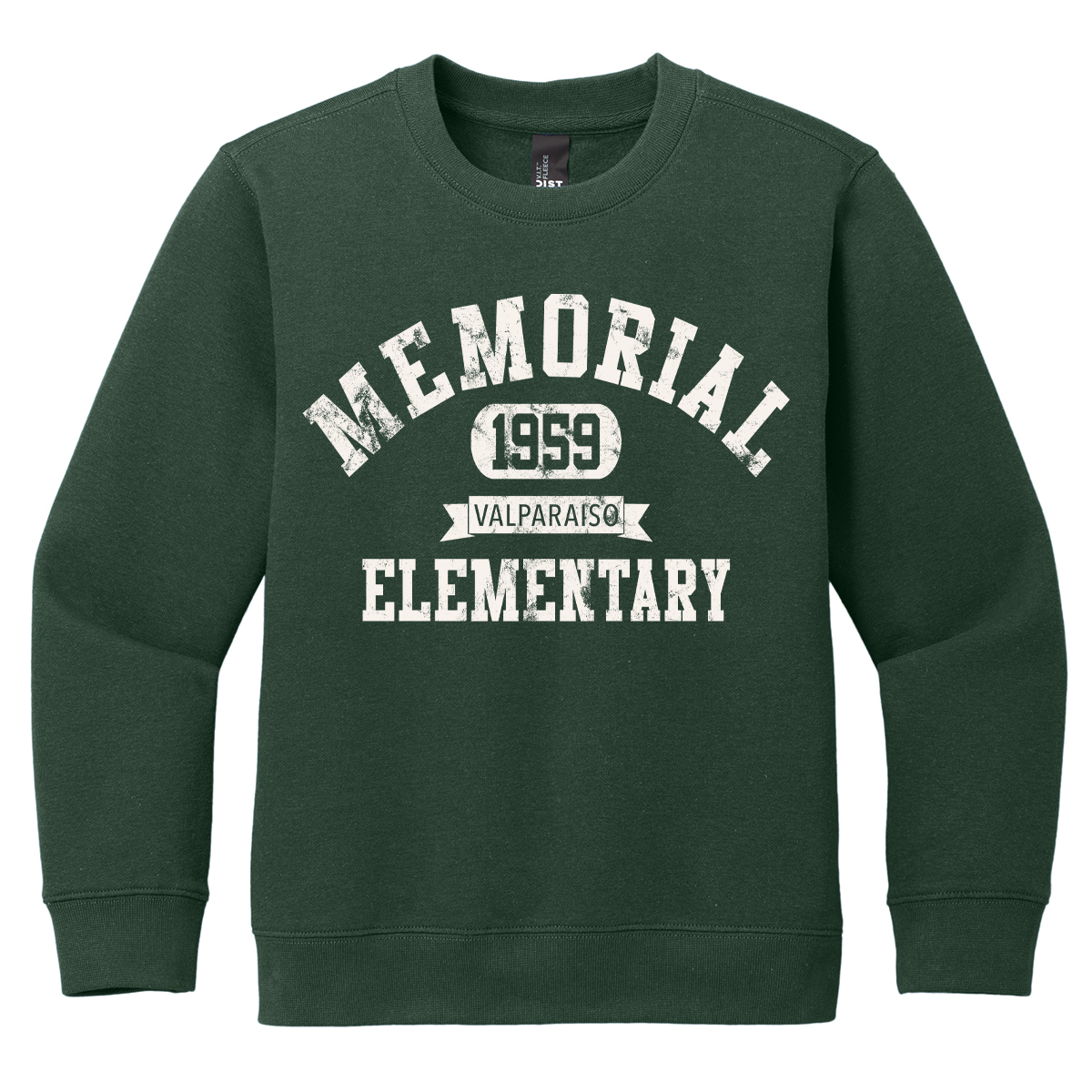 Memorial Elementary School: Preppy Crewneck