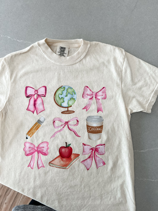 Back to School Teacher T-Shirt - Nottingham Embroidery