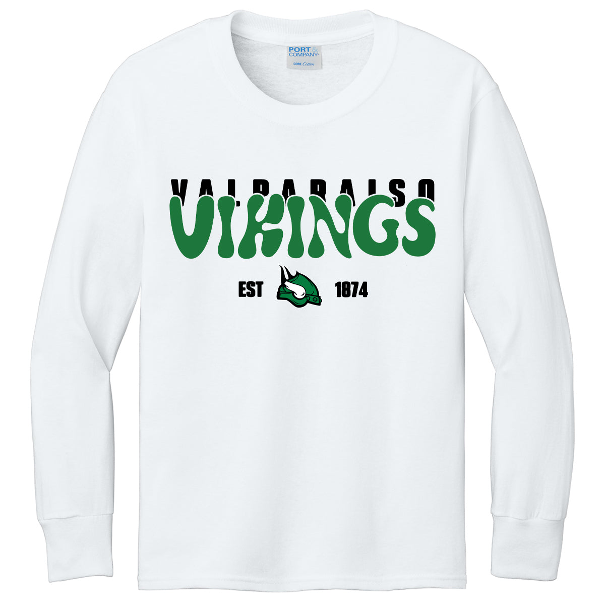 Valparaiso Vikings: Melted Shirt