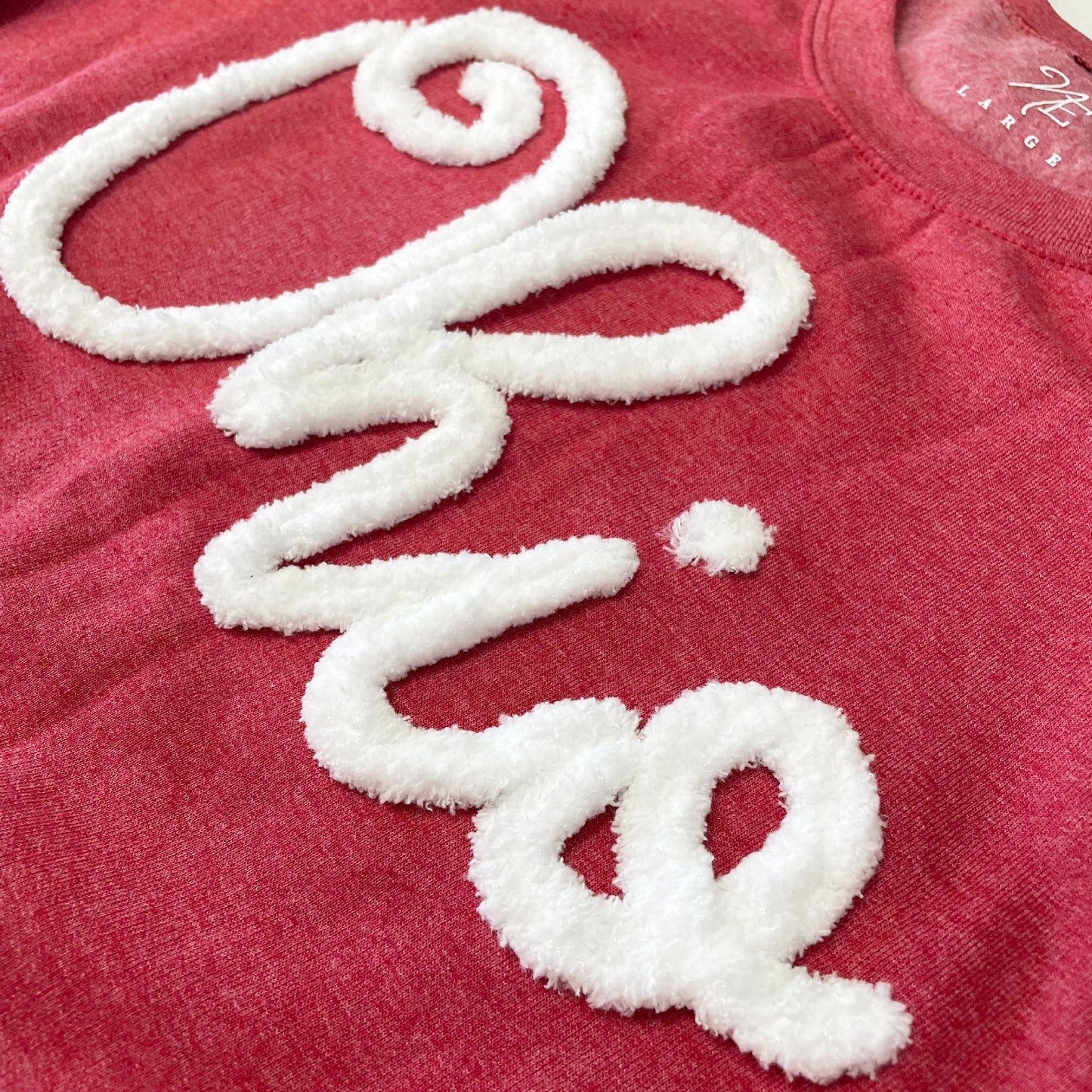 ohio football yarn sweatshirt