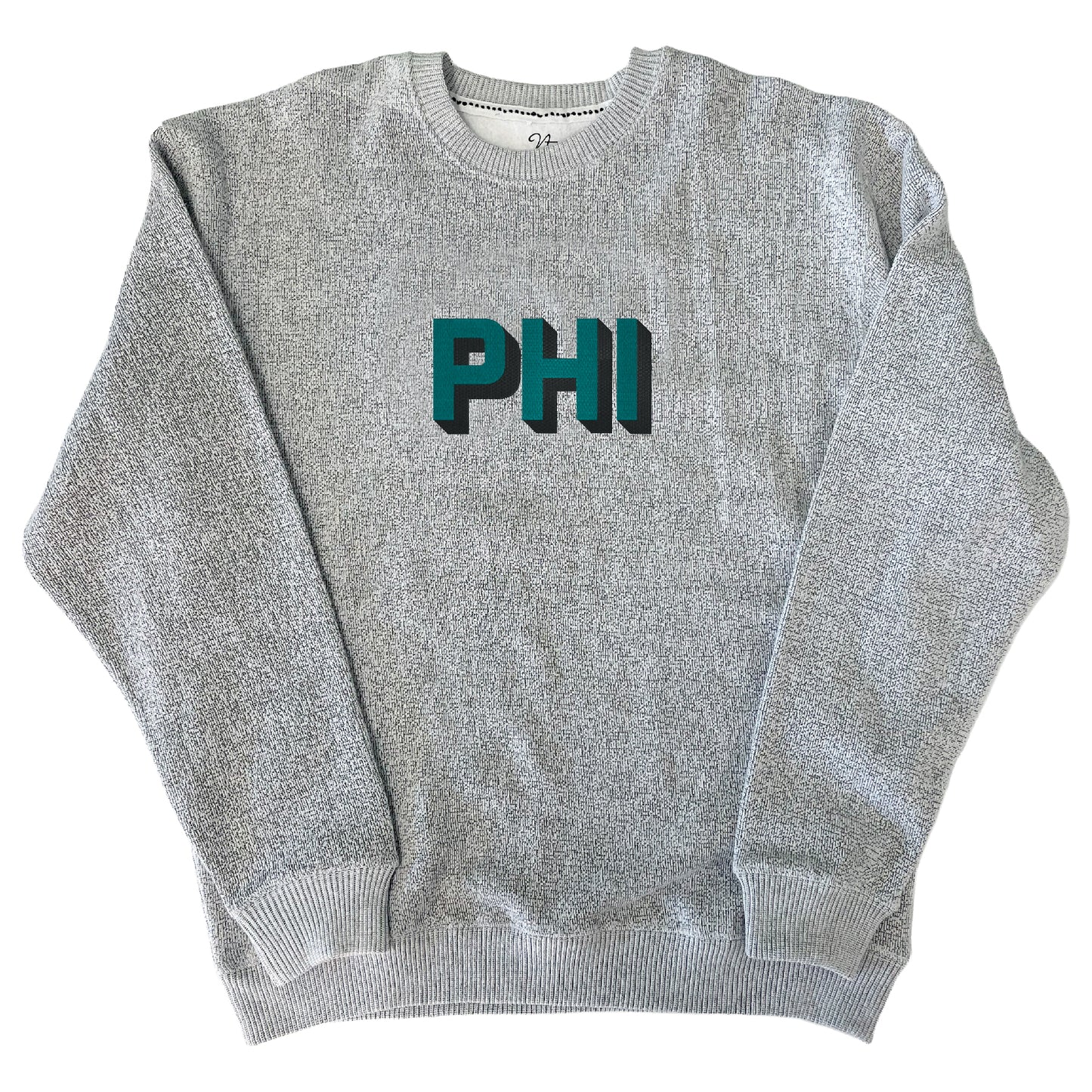 philadelphia eagles embroidery sweater