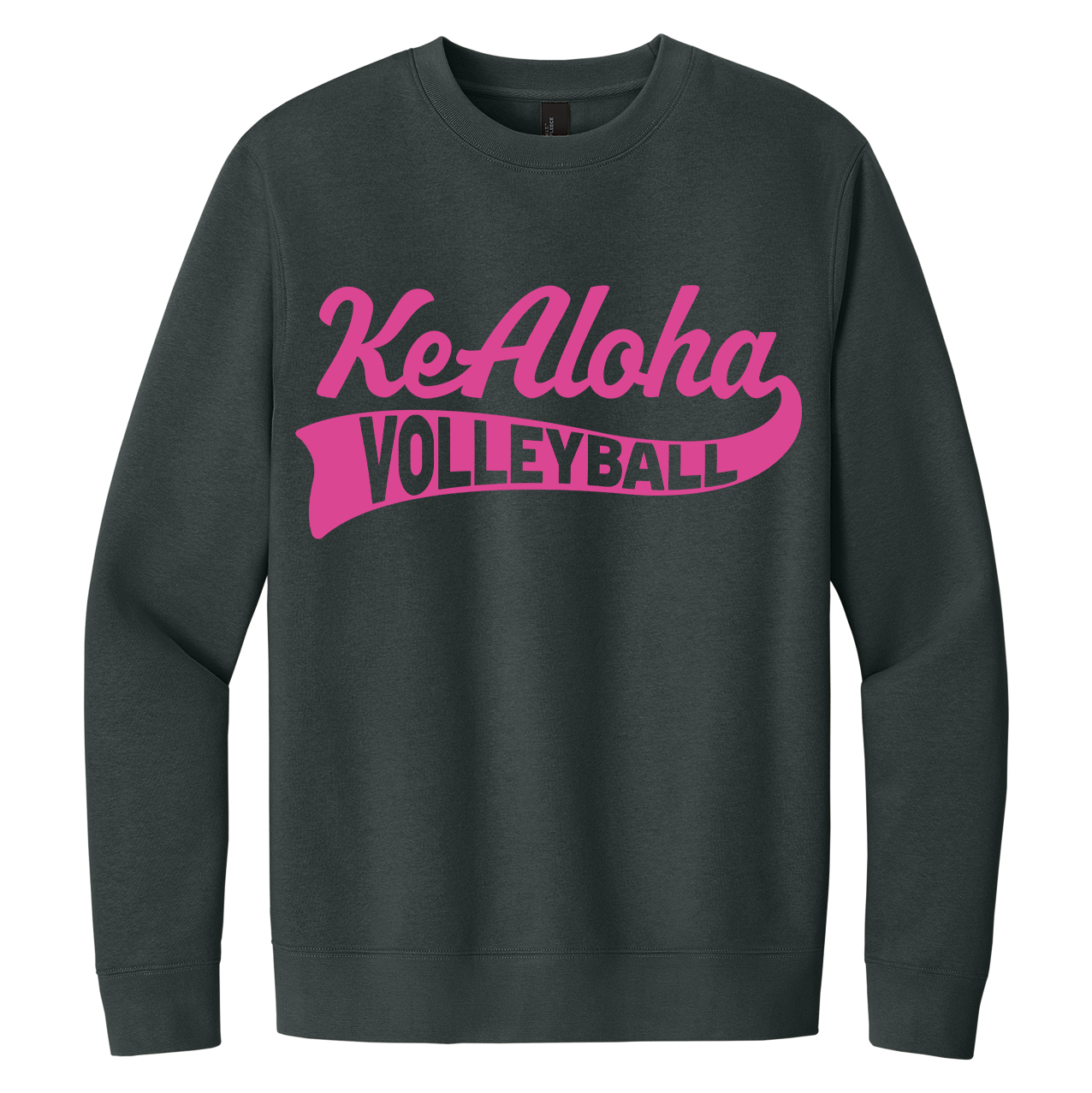 KeAloha Volleyball: Soft Flock Varsity Crewneck