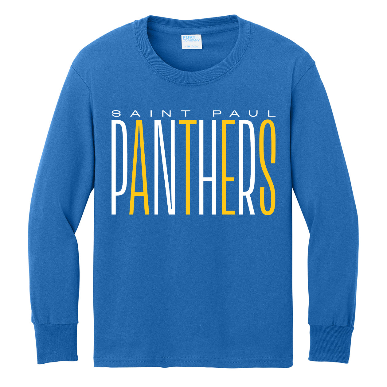 Saint Paul Panthers: Tall & Wide Shirt
