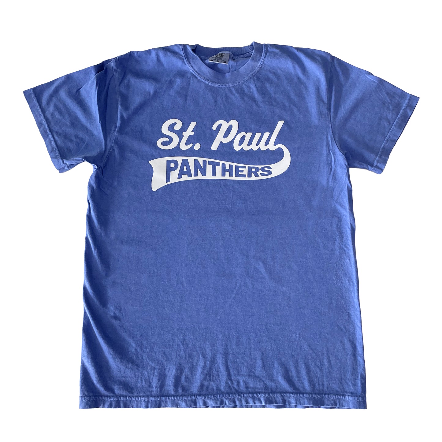 Saint Paul Panthers: Soft Flock Varsity Tee