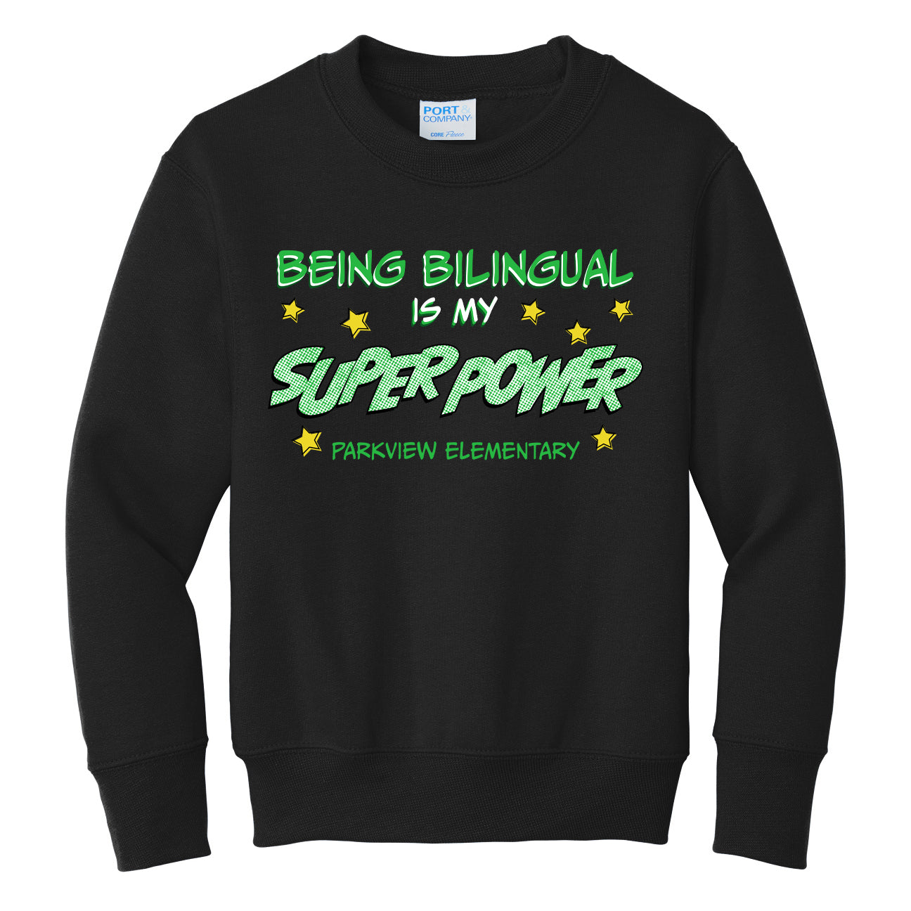 Parkview Elementary School: Bilingual Super Power Shirt