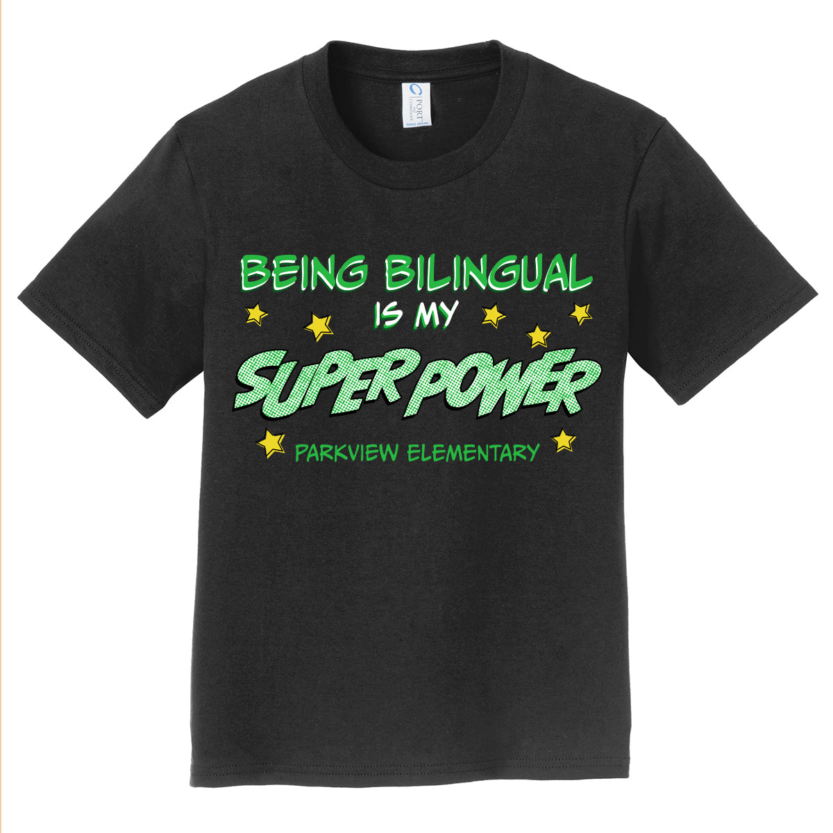 Parkview Elementary School: Bilingual Super Power Shirt