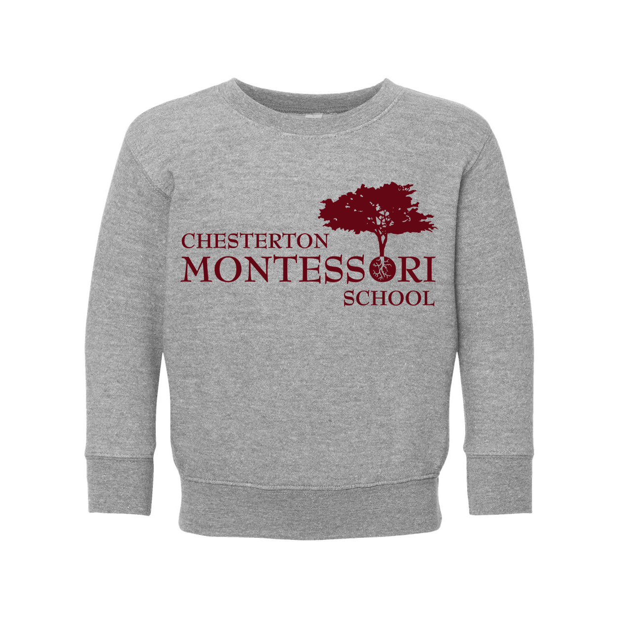 Chesterton Montessori School: Toddler Crewneck Sweatshirt