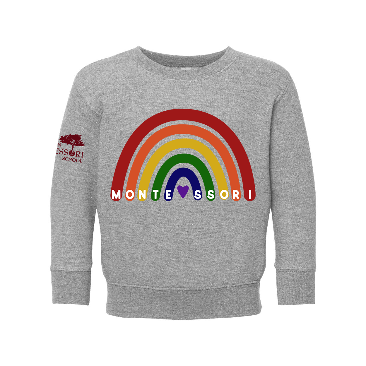 Chesterton Montessori School: Toddler Crewneck Sweatshirt