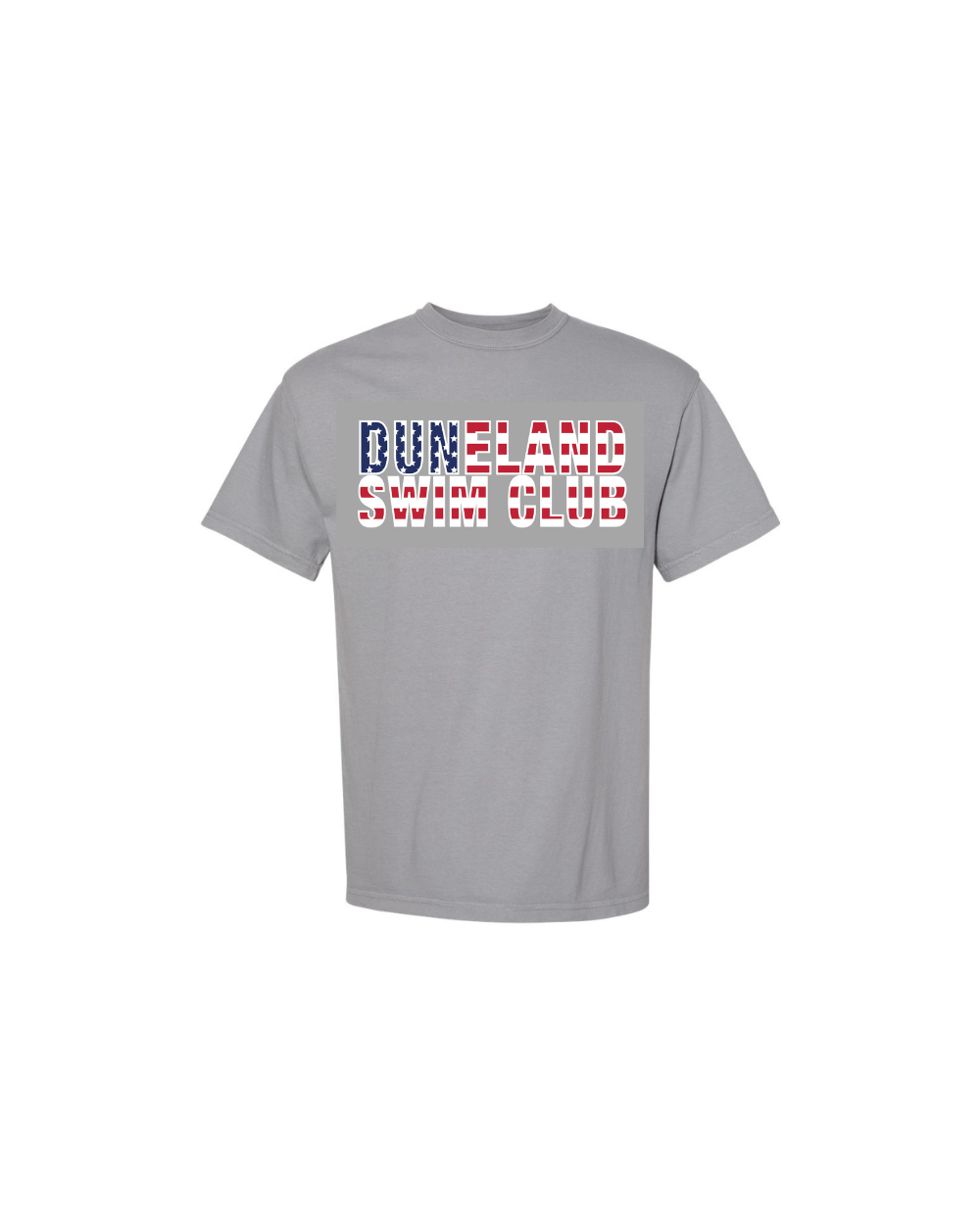 Duneland Swim Club Patriotic Youth T-Shirt - Nottingham Embroidery