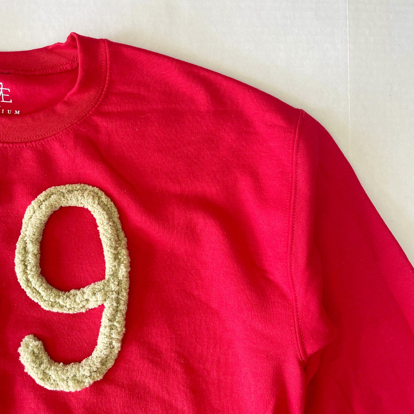 Andrean High School: 59ers Chenillé Crewneck | Embroidered Yarn Sweatshirt