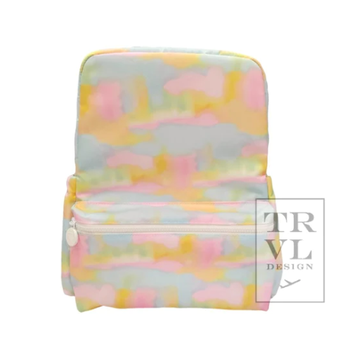 Custom Embroidered TRVL Backpacker - Nottingham Embroidery