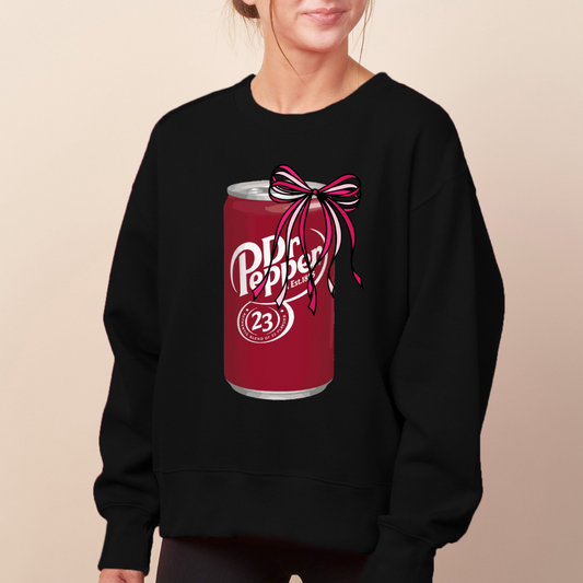 The Soda Bar: Dr. Pepper Boxy Crewneck