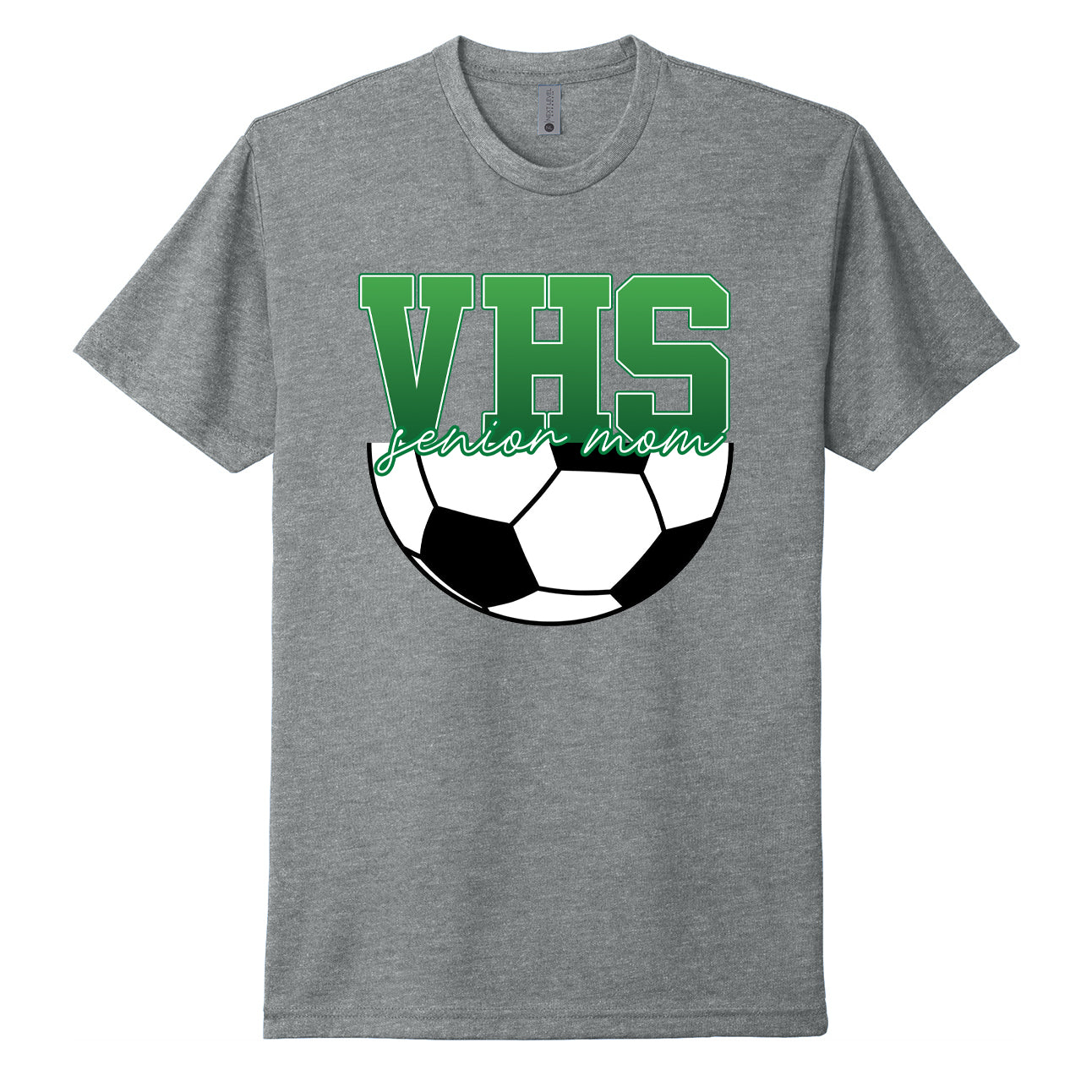 Valparaiso Soccer: Girls Soccer Senior Mom T-Shirt