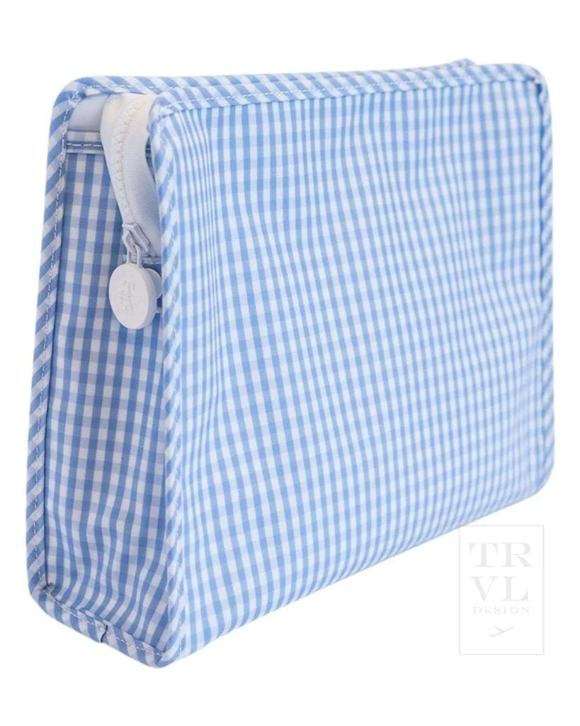 Custom Gingham TRVL Roadie Bag - Nottingham Embroidery