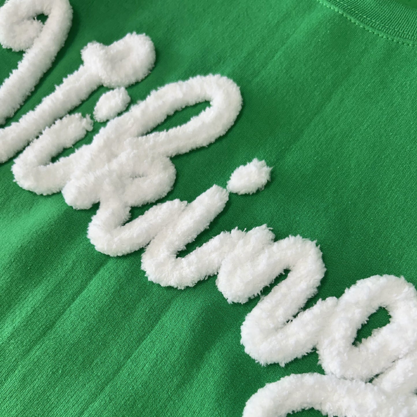 Valparaiso Vikings: Chenillé Crewneck | Embroidered Yarn Sweatshirt