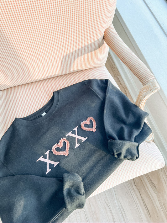 Valentine's Day | XO Fringe Crewneck