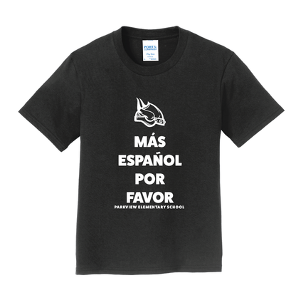 Parkview Elementary School | Mas Espanol Por Favor T-Shirt