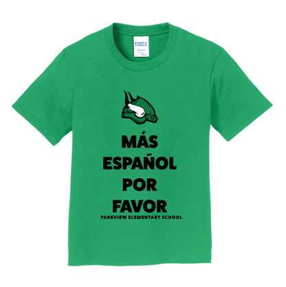 Parkview Elementary School | Mas Espanol Por Favor T-Shirt