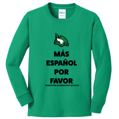 Parkview Elementary School | Mas Espanol Por Favor T-Shirt