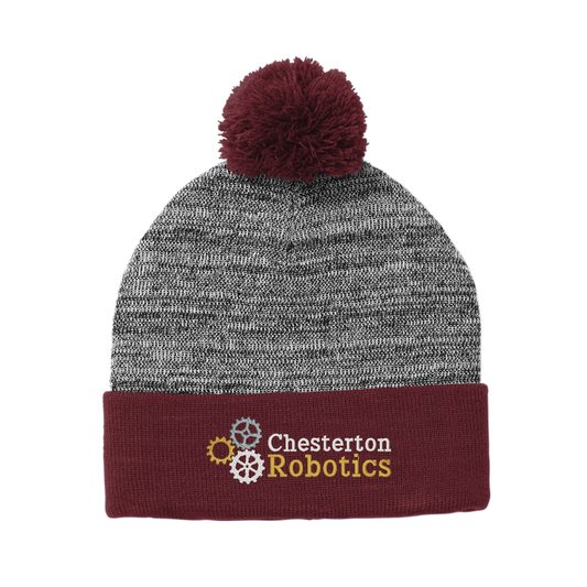 Chesterton Robotics | Heather Pom Pom Beanie