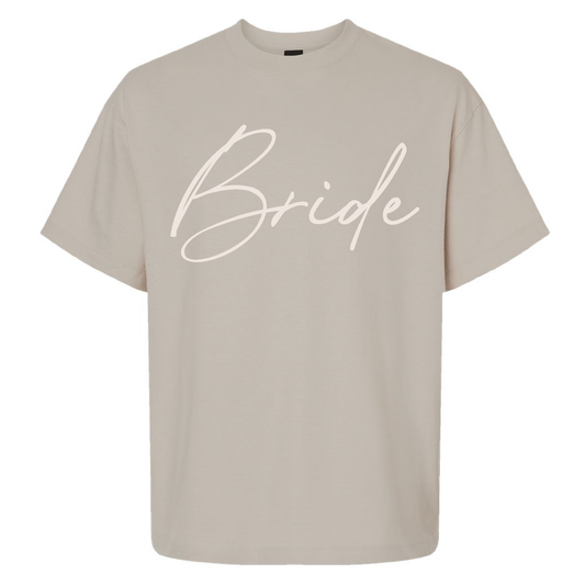 The Nottingham Bride | Bride Script T-Shirt