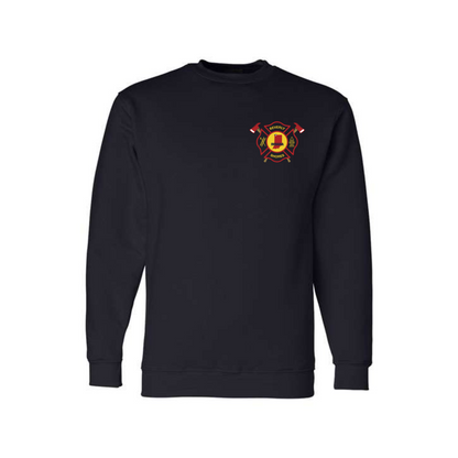 BSFD Crewneck Sweatshirt - Bayside 1102