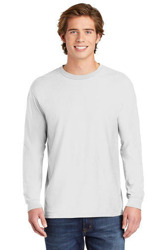 Custom Comfort Colors ® Heavyweight Ring Spun Long Sleeve Tee - Nottingham Embroidery