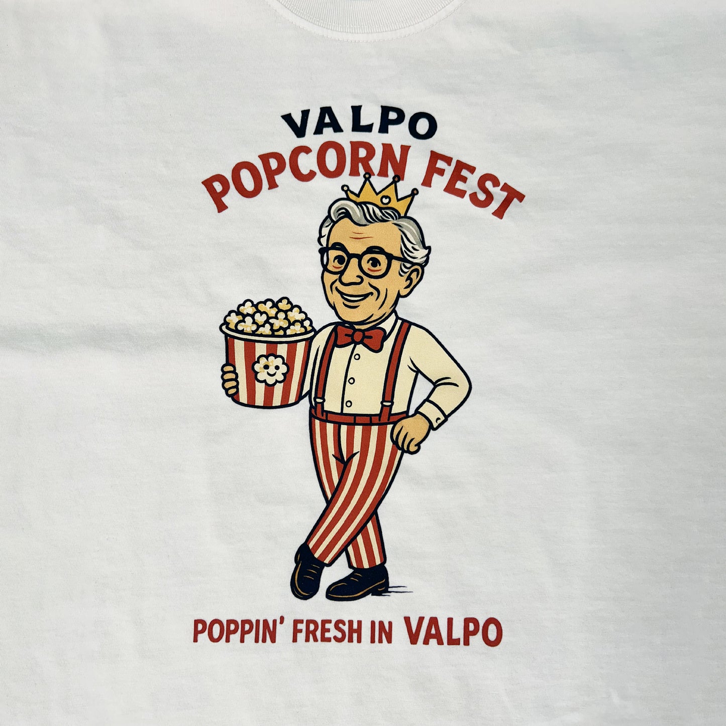 Valparaiso Popcorn Fest: Poppin' Fresh Boxy Tee